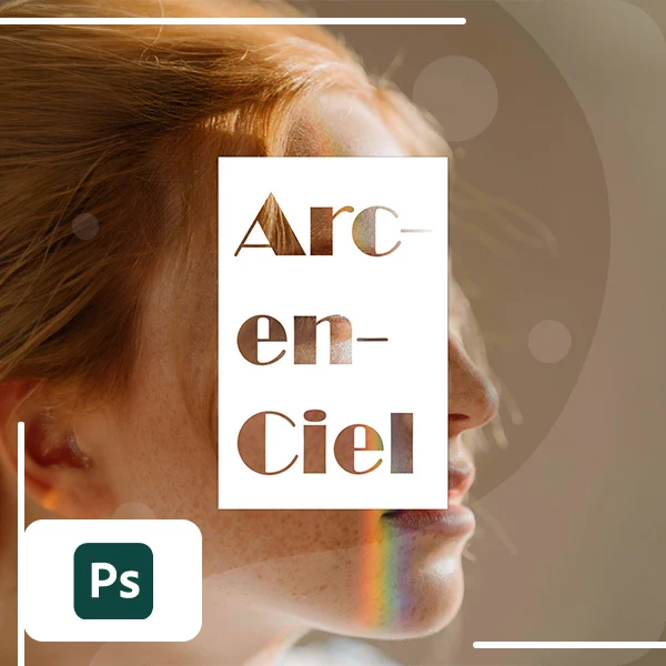 Photo montage, texte en transparence sur une image par Tifani Gentillet