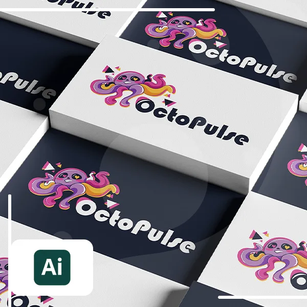Mockup carte de visite Octopulse par Tifani Gentillet